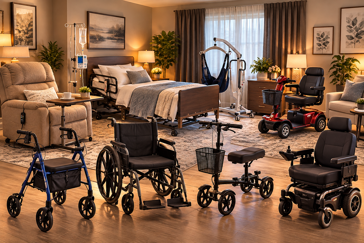 Home Medical Equipment Showroom