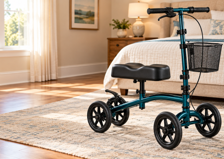 Home Medical Suite with Knee Scooter